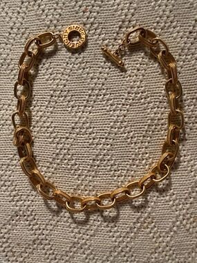Givenchy Vintage Unisex 18K Gold Plated 17” Necklace 94 grams MAKE AN OFFER!